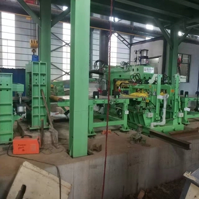 Línea continua metal 550m m de acero de la galvanización de la inmersión caliente del proceso 0.2-0.6m m