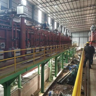 Línea continua automática metal 1250m m de acero de la galvanización del equipo 2.0-3.0m m