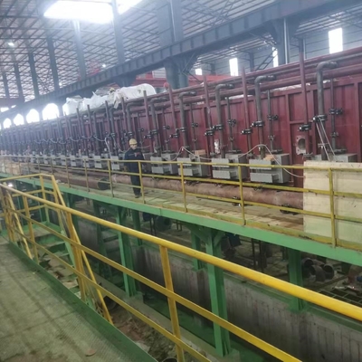 Línea de recocido de la galvanización de la inmersión caliente en la línea 0.18-0.8m m 1250m m 180 000TPY