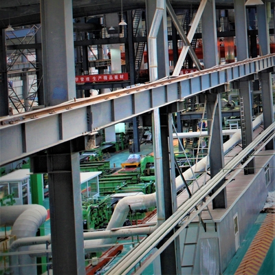 Planta de galvanización de acero 0.5m m sumergidos calientes 2.0m m 520m m 180000TPY