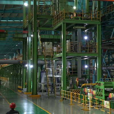 Línea de proceso de galvanizado continuo de 1,0-3,0 mm y 450 mm para la industria siderúrgica