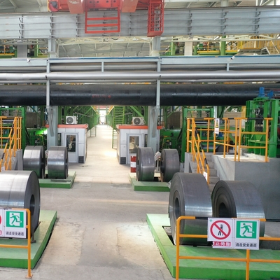Línea de laminado en caliente proceso de Cgl para la industria material arquitectónica