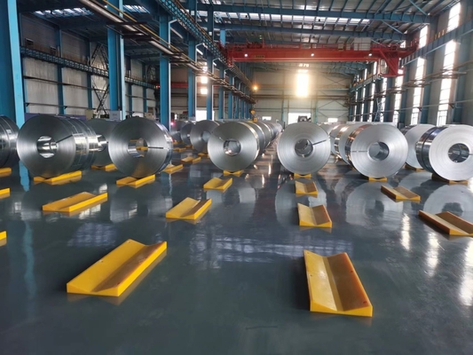 Cubra con cinc el grado de acero automático de la calidad de copia del metal 200000TPY de la planta de galvanización 0.4m m 2.2m m 1250m m