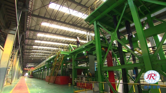 Línea de acero pre tratamiento y pintura del recubrimiento previo en continuo de la construcción que secan 250000TPY