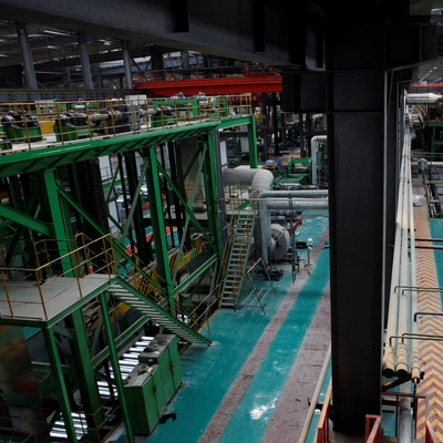 Laminado arrolla la planta de galvanización continua de la inmersión caliente 500m m