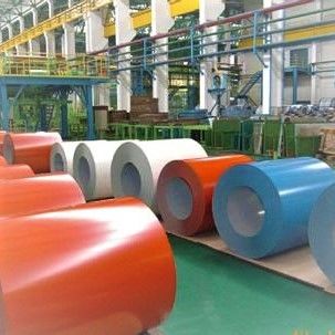 Planta de acero 500mm-1250m m de la máquina de capa del color de la bobina 1.0-2.5m m