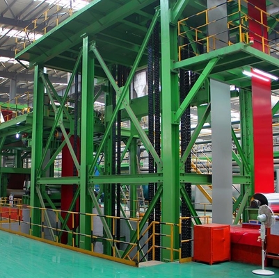 Línea de capa de acero del color de la tira máquina del proceso