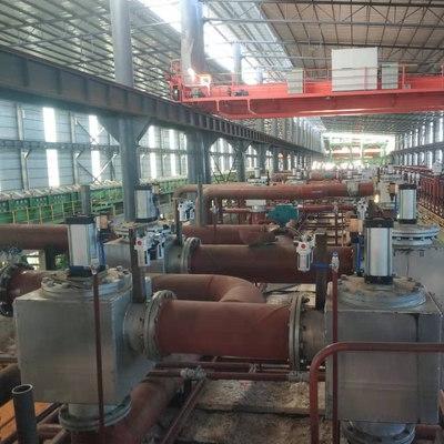 Línea continua metal de la galvanización de la inmersión caliente del acero 120000TPY de 0.7-1.7m m 450m m