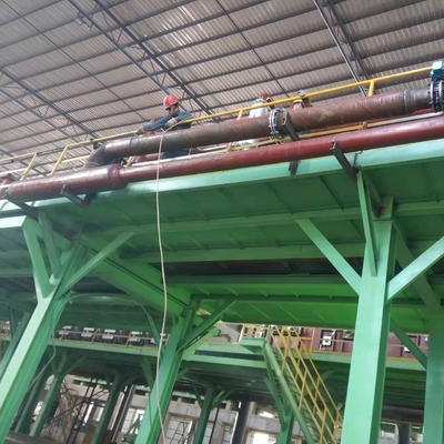 Metal 650m m de acero caliente del proceso 1.5-3.0m m del horno de la galvanización de la inmersión