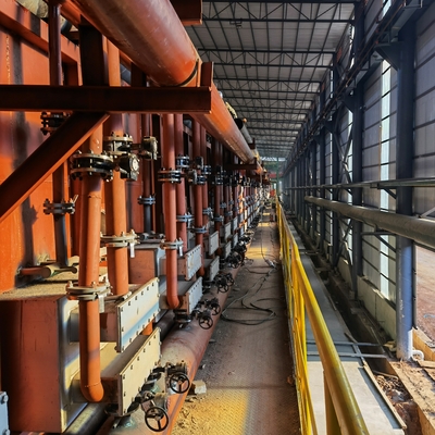 Línea de acero 1.5-3.0m m 650m m 120,000TPY de la galvanización de la inmersión caliente del metal