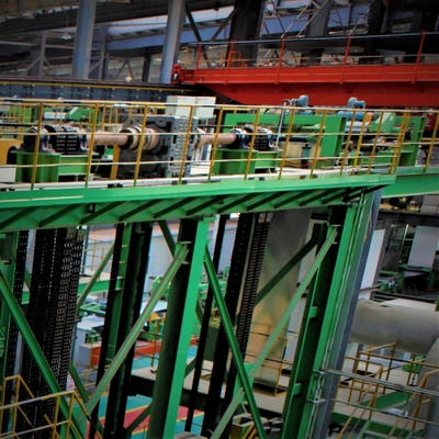 Planta de galvanización de acero 0.5m m sumergidos calientes 2.0m m 520m m 180000TPY