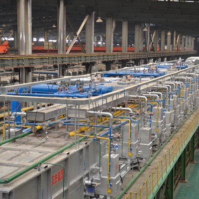 Línea continua equipo 0.8m m de la galvanización de Cgl 2.5m m 1350m m 250000TPY