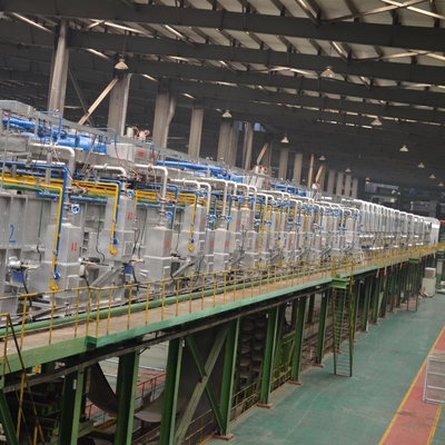 Línea continua equipo 0.8m m de la galvanización de Cgl 2.5m m 1350m m 250000TPY