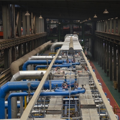 Cadena de producción de la galvanización de la inmersión caliente del cinc 0.35-0.65m m 550-1250m m