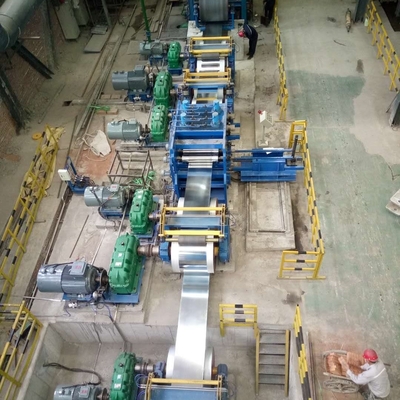Línea proceso 0.13-2.5m m de Cgl de la tira de los Ss del metal 700-1450m m