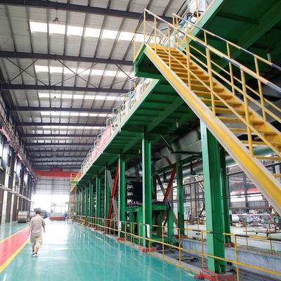 Línea 0.12mm-0.8m m de la galvanización del tratamiento superficial CGL de metal 1300m m