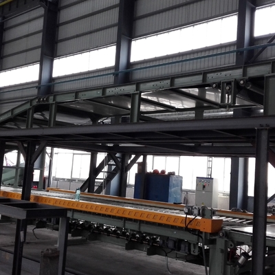 línea de acero material del recubrimiento previo en continuo de 2.5m m de construcción de proceso
