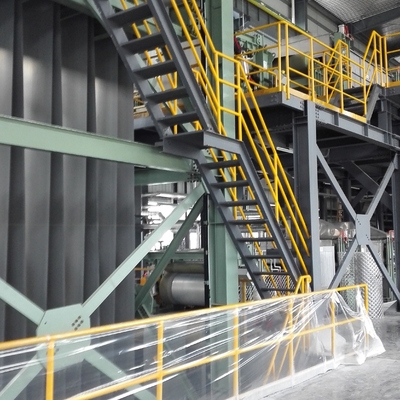línea de pintura de aluminio de la bobina del equipo del recubrimiento previo en continuo de 500m m