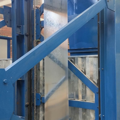 Línea servicio 1.7-3.2m m 700m m de la galvanización de la inmersión caliente de la bobina