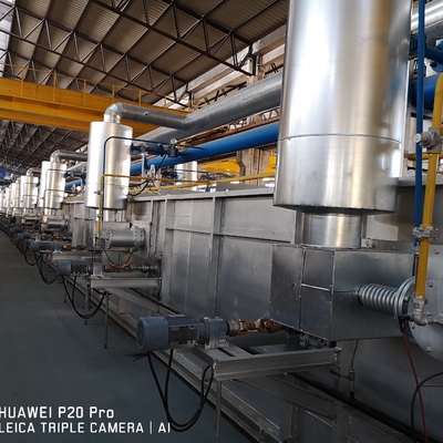 Línea continua de encargo de la galvanización con el metalúrgico ácido del tratamiento de la colección del humo