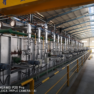 Línea continua de encargo de la galvanización con el metalúrgico ácido del tratamiento de la colección del humo