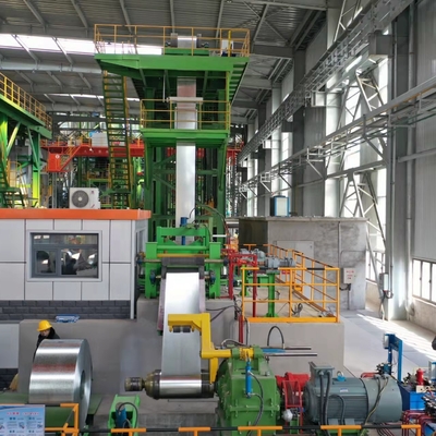 línea equipo de la galvanización de 0.25m m de tipo continuo para la bobina en frío