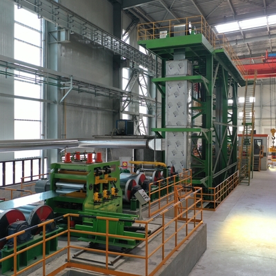 Línea continua 1.2-3.0m m 1250m m máximo de la galvanización de la industria de acero del Cs