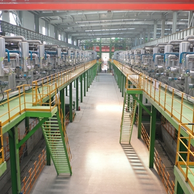 Galvanización continua de la industria de acero después de laminación en caliente con el gas del horno