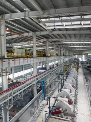 Galvanización continua de la industria de acero después de laminación en caliente con el gas del horno