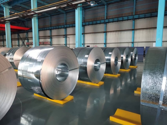 Cubra con cinc el grado de acero automático de la calidad de copia del metal 200000TPY de la planta de galvanización 0.4m m 2.2m m 1250m m