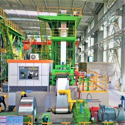 La línea continua hoja 1.0~2.5m m de la galvanización del galvanizado del horno