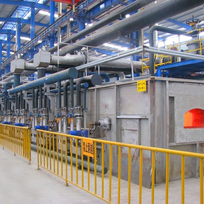 Los fabricantes de planta plateados de metal de galvanización de la inmersión caliente diseñan 1.0-2.25m m 400-1250m m