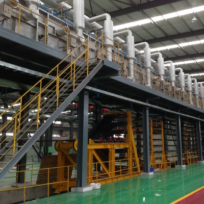 Cubra con cinc el metal automático del acero 90000TPY de la planta de galvanización 1.0m m 2.2m m 300m m